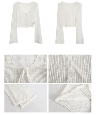 lace waistcoat top