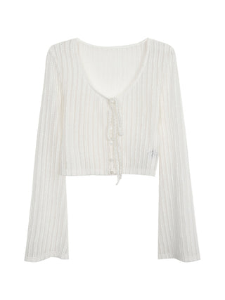 lace waistcoat top