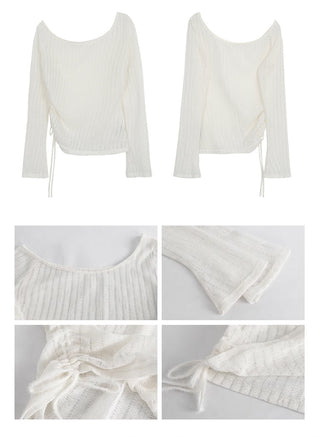 unique shoulder top