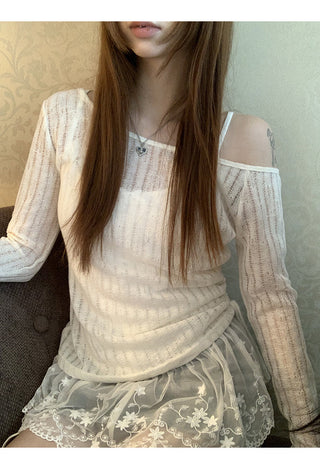 unique shoulder top