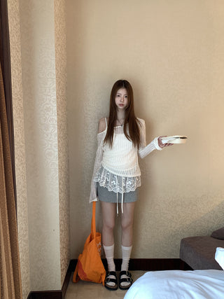 unique shoulder top