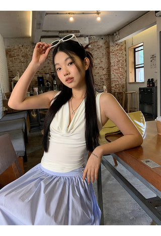 white French camisole tops