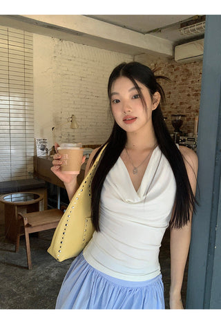 white French camisole tops