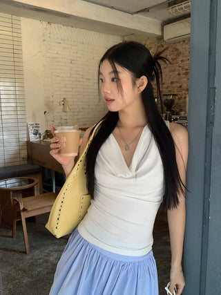 white French camisole tops