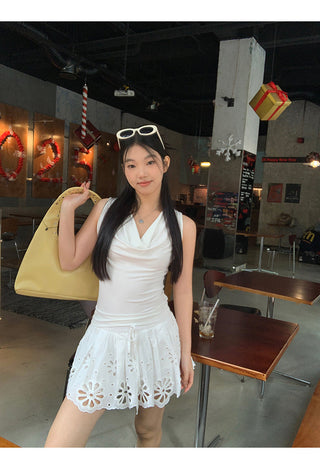 white French camisole tops