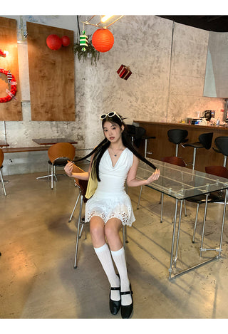 white French camisole tops