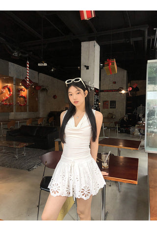 white French camisole tops