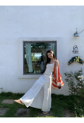 white sheath cake dress