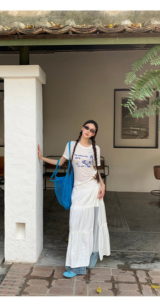 white sheath cake dress