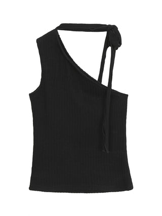 black crossbody camisole