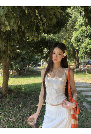 white French camisole