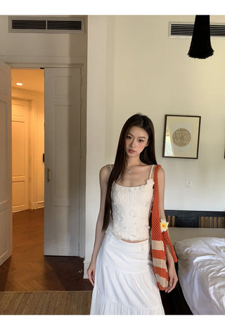 white French camisole