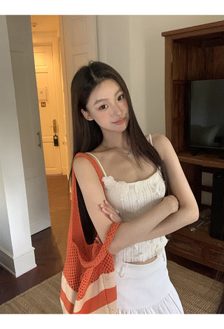 white French camisole
