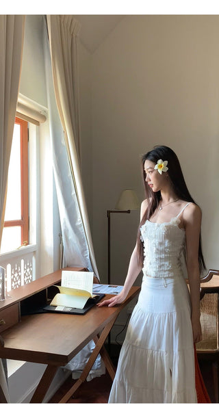 white French camisole