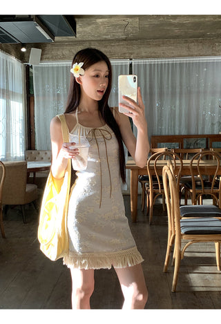 small halter dress