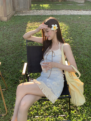 small halter dress