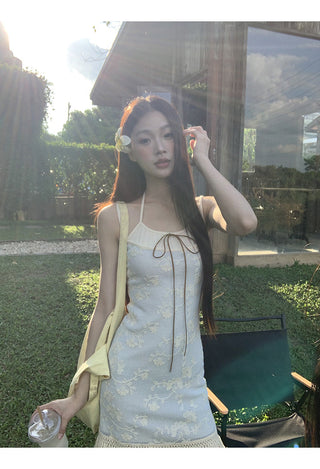 small halter dress
