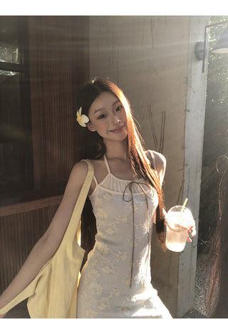 small halter dress