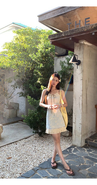 small halter dress