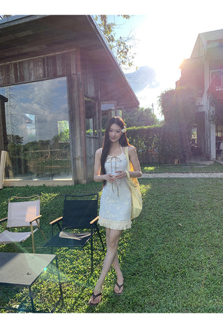 small halter dress