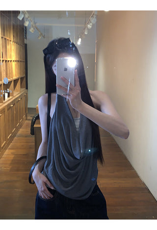 gray fake two-piece