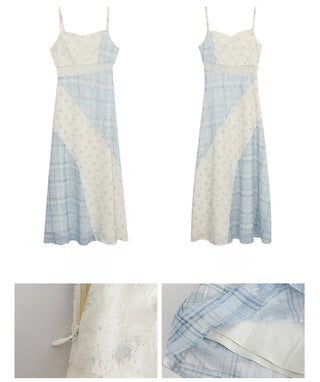 floral A-line dress