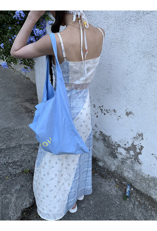 floral A-line dress