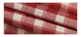 red plaid dress