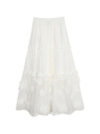 white cake dress