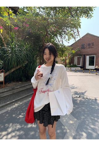 white long blouse