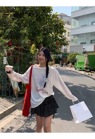white long blouse