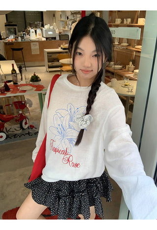 white long blouse