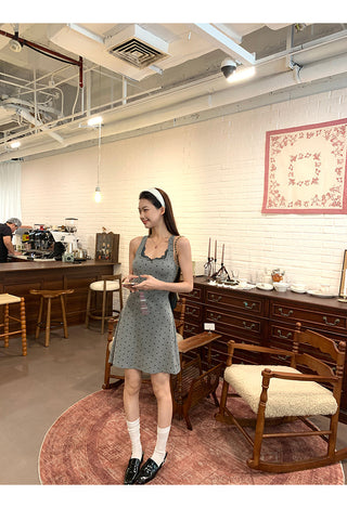 polka dot skirt