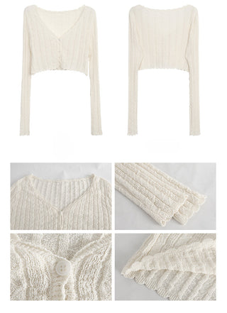 unique knit cardigan