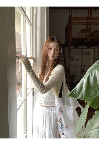 unique knit cardigan