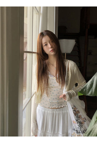 unique knit cardigan