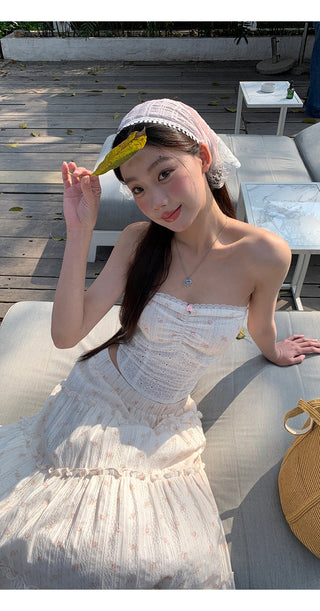 white tube set
