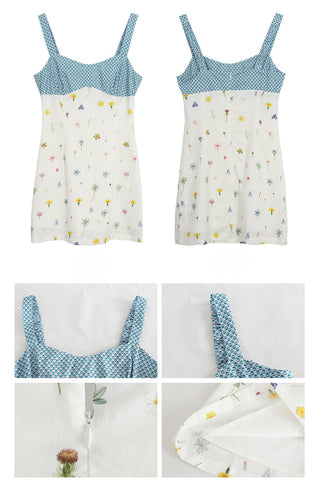 floral petite sling dress