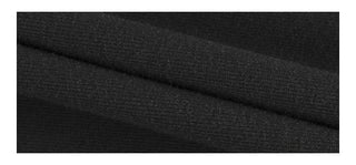 black knitted dress