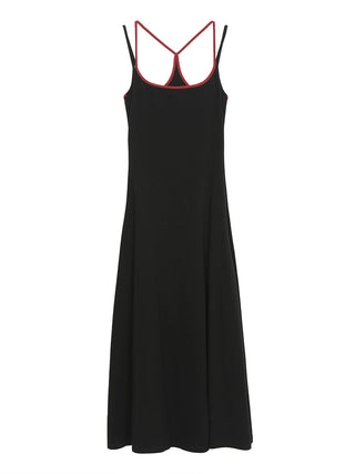 black knitted dress