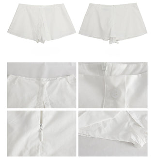 white sheath skirt