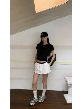 white sheath skirt