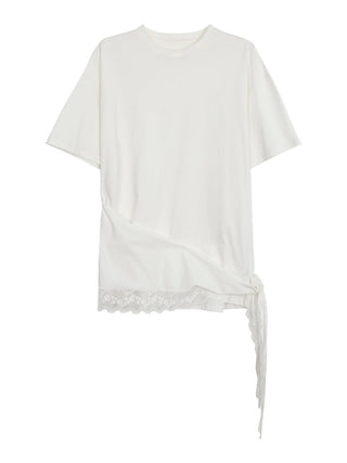 white lace tee