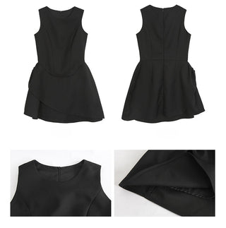 black Hepburn dress