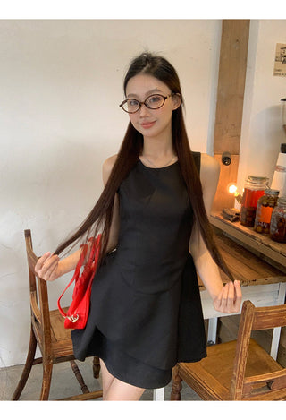 black Hepburn dress