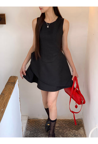 black Hepburn dress
