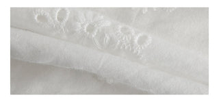 white lace vest