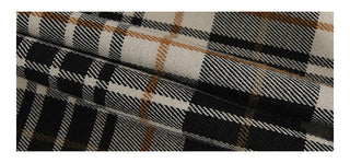 plaid culotte skirt
