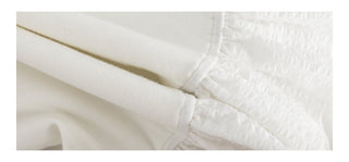white hollow shoulder