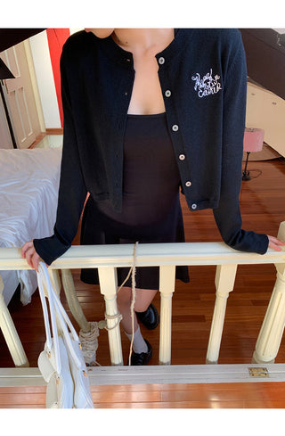 black backless dress
